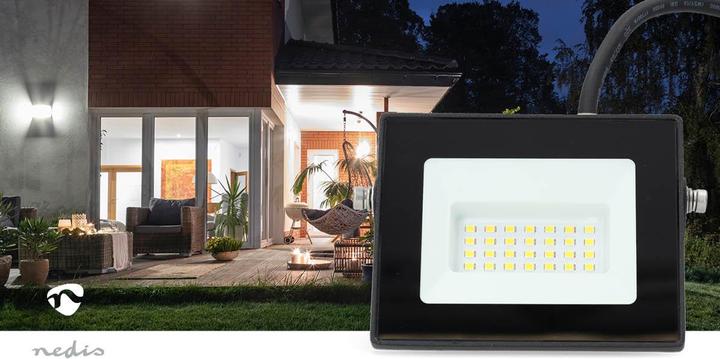 Image du produit Nedis Projecteur à LED - 4000 K - flux lumineux nominal : 1620 lm - 20 kWh - IP65-1.00 m - Classe (1620 lm, IP65)