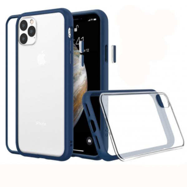 RhinoShield Hülle MOD NX(TM), Blau Series (Apple iPhone 14 Plus), Smartphone Hülle, Blau