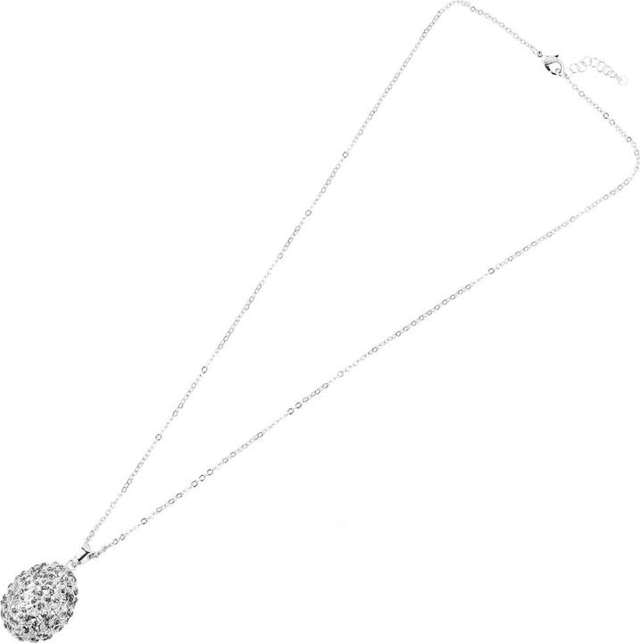 Ottaviani Necklace with black diamond glitter (60 - 63 cm)