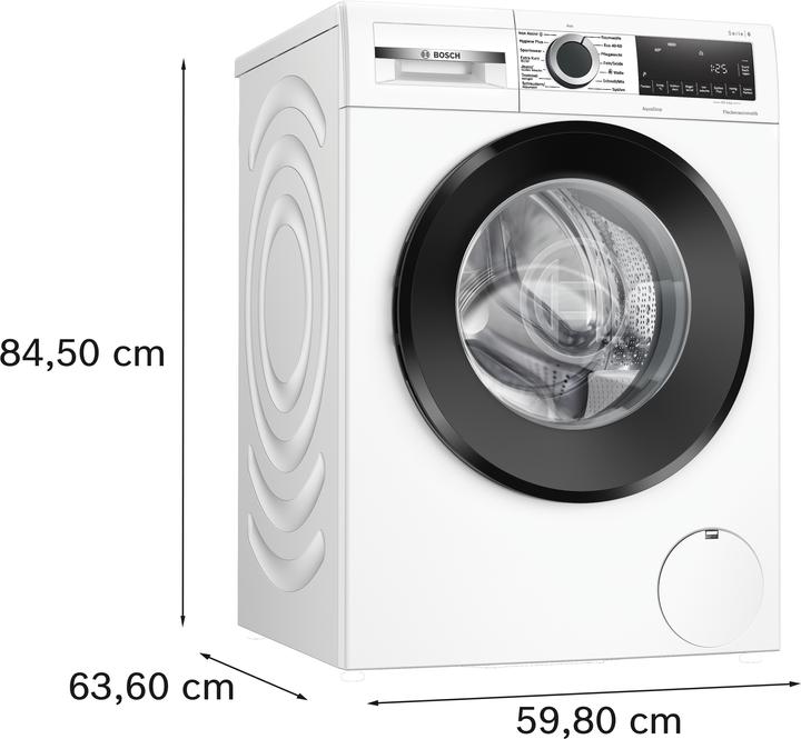 Actual product image Bosch Hausgeräte WGG256Z40 (10 kg, Left)