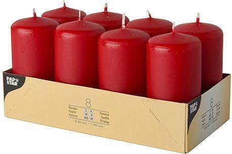 Produktbild Papstar Stumpenkerzen (8 Stk.)