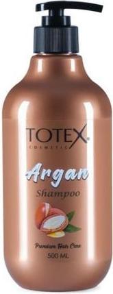 Immagine prodotto Totex Shampoo per capelli all'olio di Argan Unisex Cura Premium per capelli fragili e danneggiati (500 ml, Shampoo liquido)