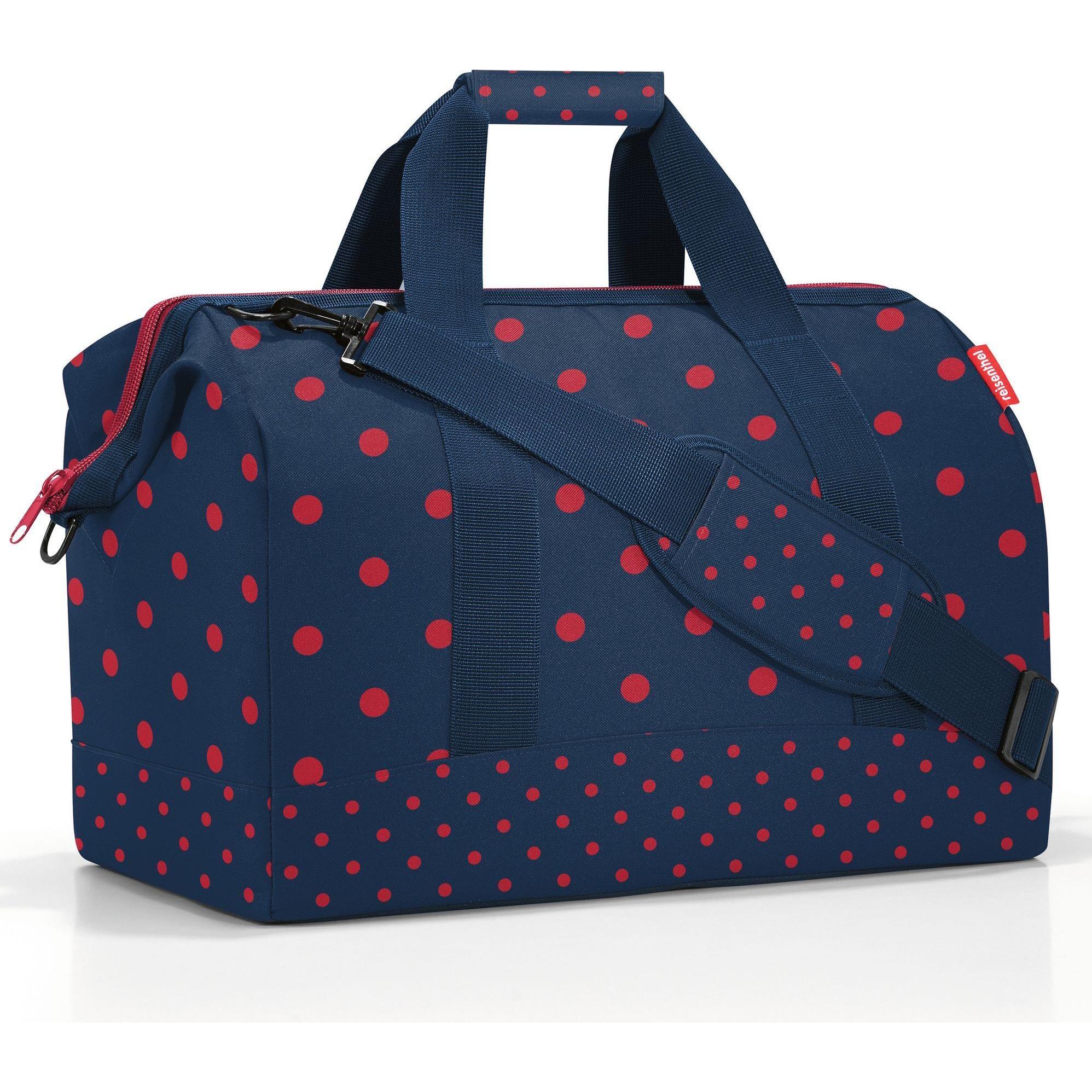 reisenthel, Handtasche, Umhängetasche Allrounder L Mixed Dots Red, Rot