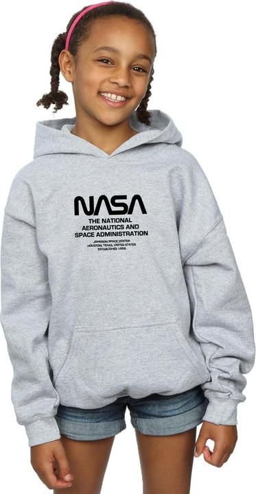 Produktbild Nasa Worm Blurb Kapuzenpullover Mädchen (140, 146)