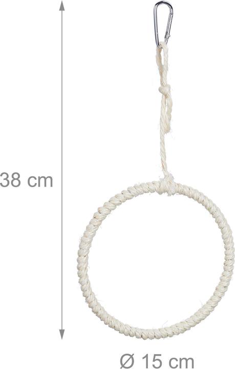 Immagine prodotto Relaxdays 2x altalena per uccelli