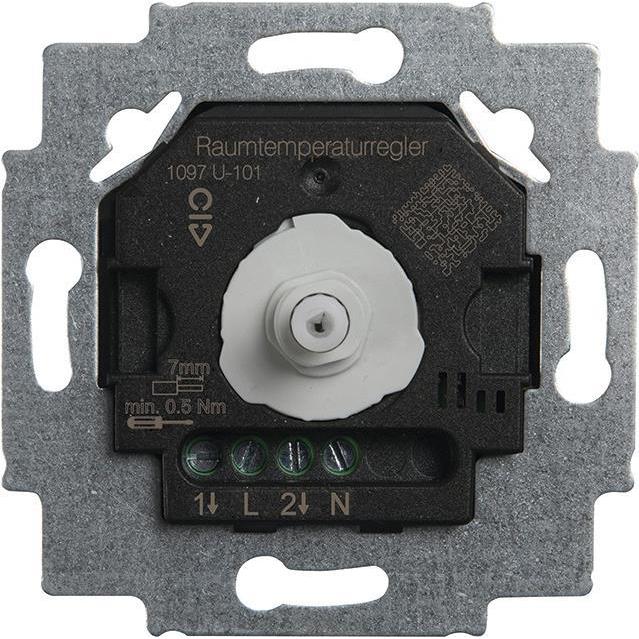 Busch-Jaeger 1097 U-101, Termostato, Nero