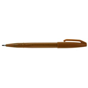 Thumbnail - Pentel, Malstifte, Faserschreiber Sign Pen (Ocker, 1 x)