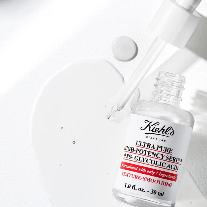 Actual product image Kiehl's Pure Serum Texture-Smooting Glycolic Acid 10% (30 ml)
