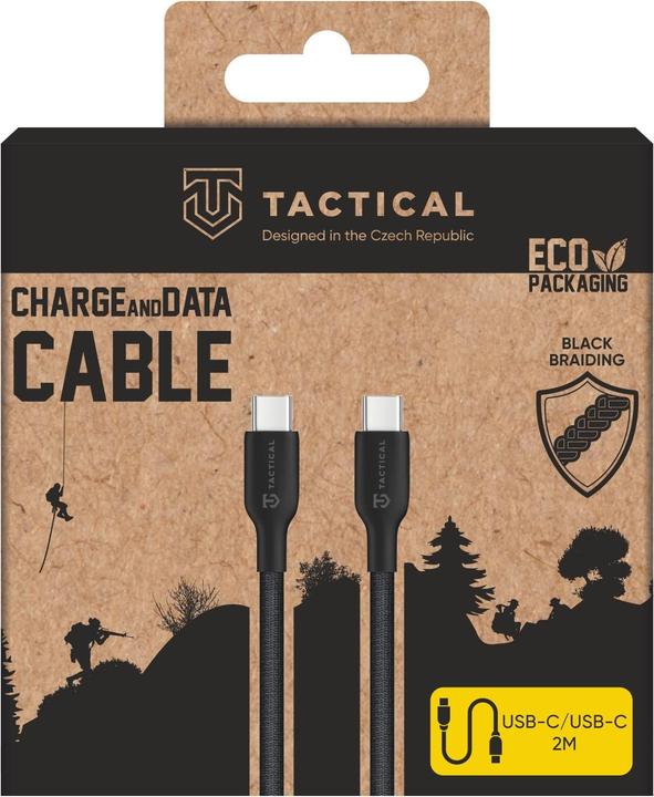 Produktbild Tactical Cable USB-C/USB-C 2 m Schwarz (2 m)