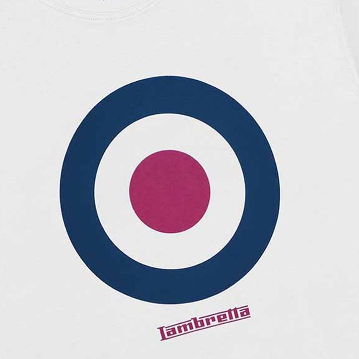 Actual product image Lambretta Mens SS24 Target T-Shirt (4XL)