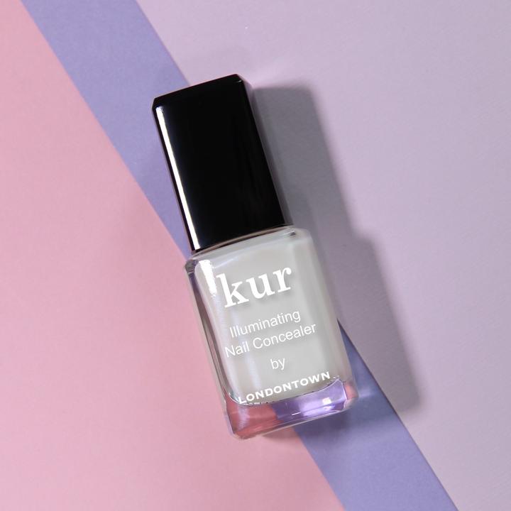 Produktbild Londontown Illuminat Nail Conceal (Transparent, Weiss, Gel-Effekt Nagellack)