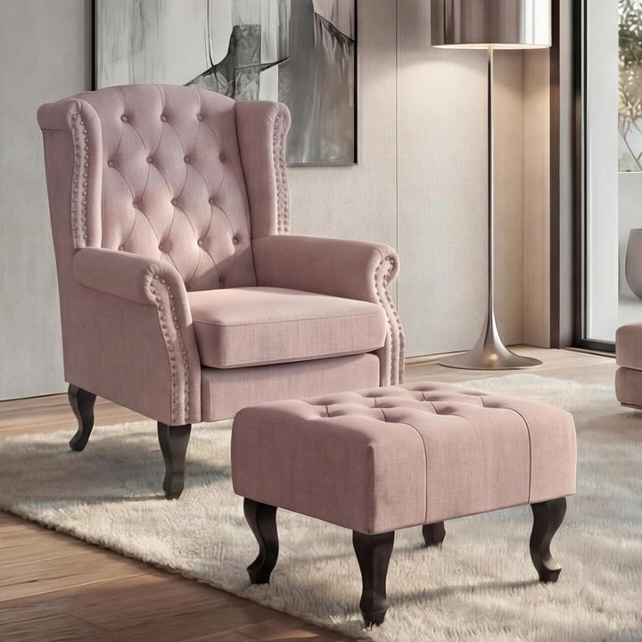 Produktbild JOHN316 Chesterfield Ohrensessel