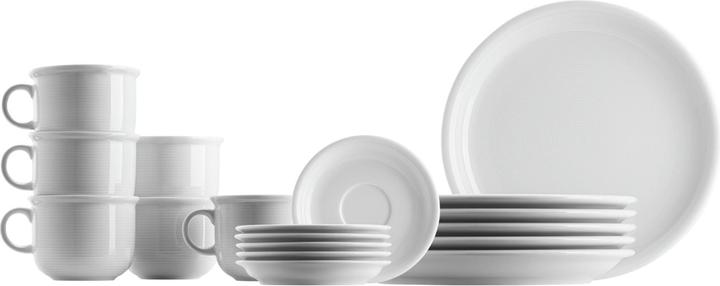 Service de Table - MIKASA - Alexis - Porcelaine Blanche - 4 pièces