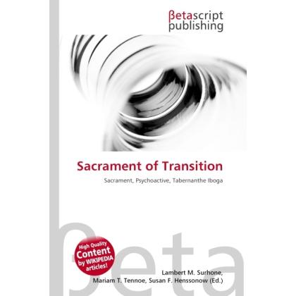 Thumbnail - Sacrament of Transition, Sachbücher