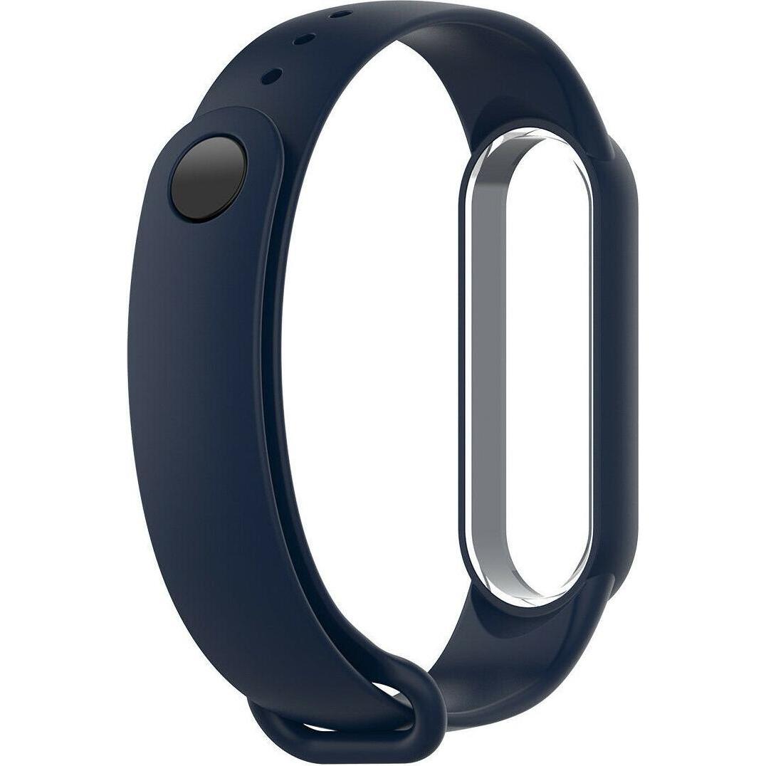Thumbnail - Strap-it Armband (Silikon, Mi Band 6), Uhrenarmband, Blau