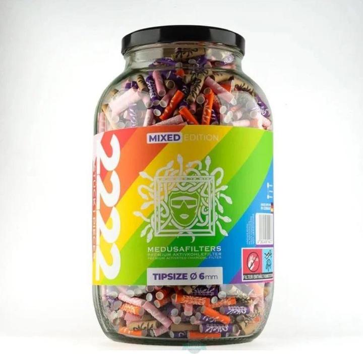 Image du produit Medusa Filtres à charbon actif Mixed - 2222 pcs. en verre