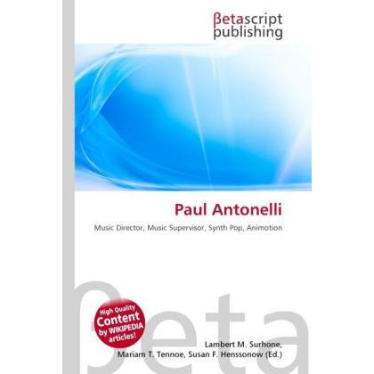 Thumbnail - Paul Antonelli, Fachbücher von Lambert M. Surhone, Miriam T. Timpledon, Susan F. Marseken