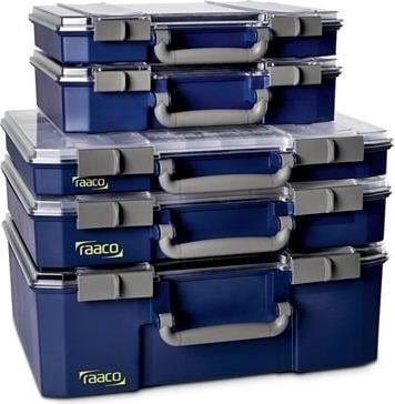 Produktbild Raaco Tresor B.451xT.330xH.403mm m.Schloss u.Teleskopschienen SafeBox 150x2 (bestückt)