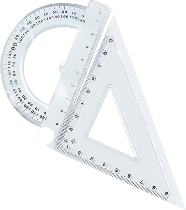 Produktbild Topwrite Rulerset 4pcs (20 cm, Kunststoff)