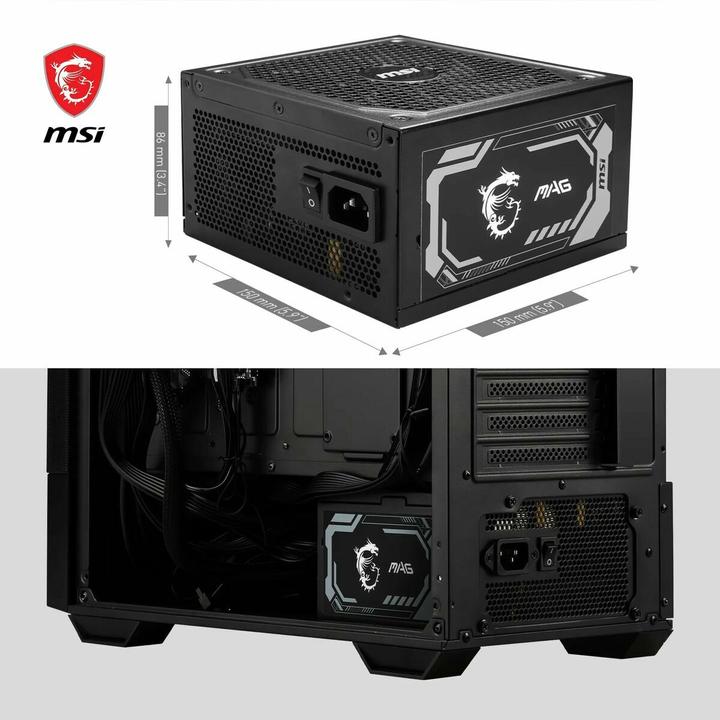 Productafbeelding MSI MAG A1250GL (1000 W)