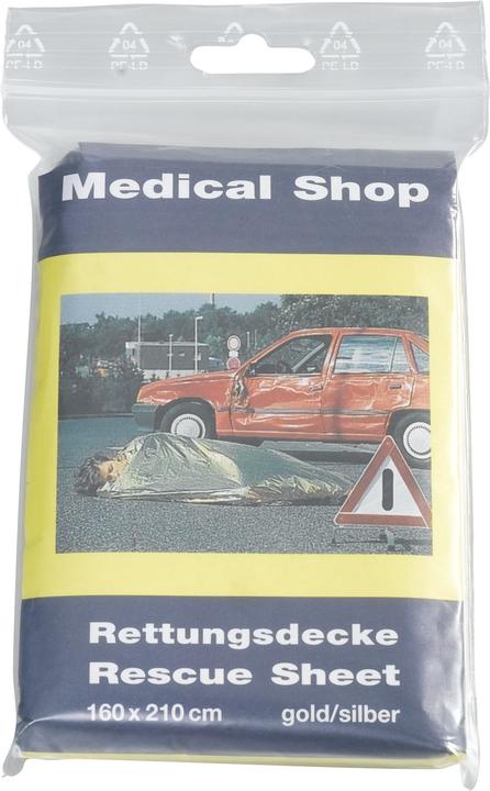 Produktbild Rettungsdecke (Erste Hilfe Set Zubehör)