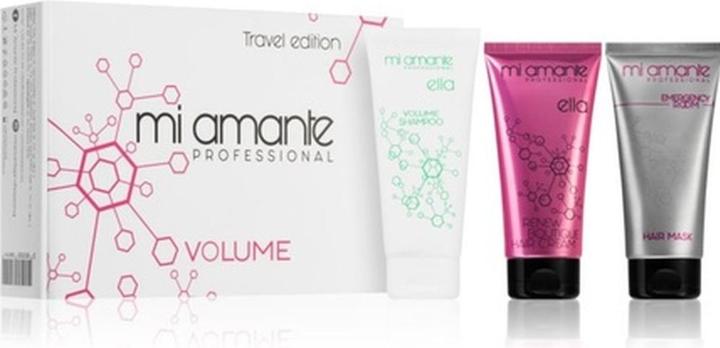 Image du produit Mi Amante Professional Ella Volume Travel Set - Volume des cheveux : Ella Volume (Kit de soins capillaires)