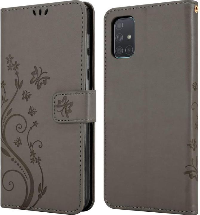 Image du produit Cadorabo Couverture du livre de fleurs (Samsung Galaxy A71)
