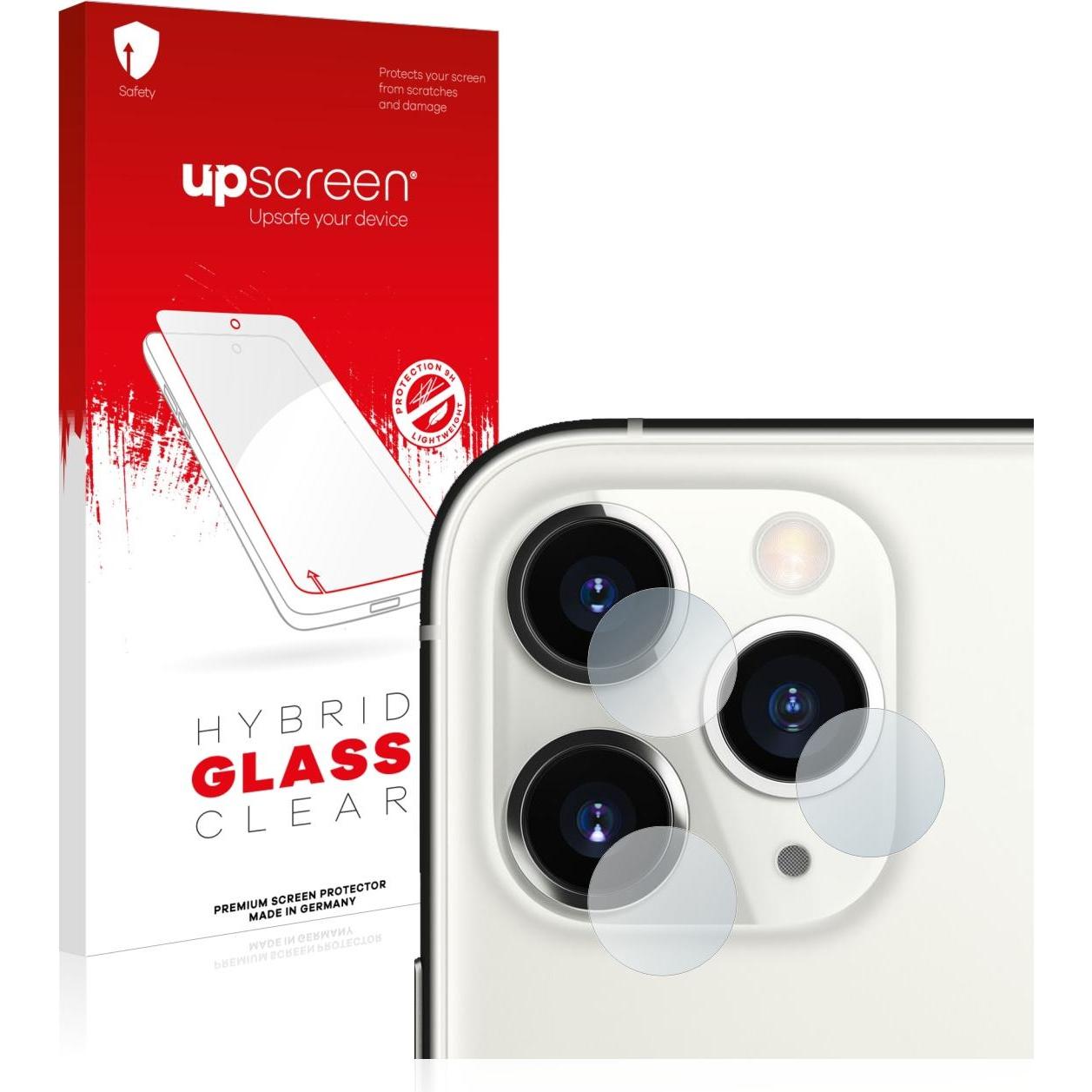 upscreen Scratch Shield Panzerglasfolie (1 Stück, Apple iPhone 11 Pro), Smartphone Schutzfolie, Transparent