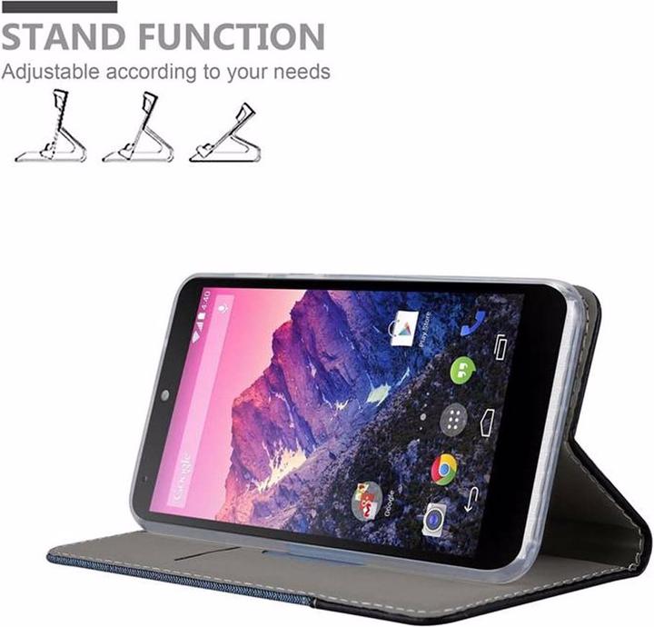 Actual product image Cadorabo Book Jeans Optics Cover (LG Nexus 5)