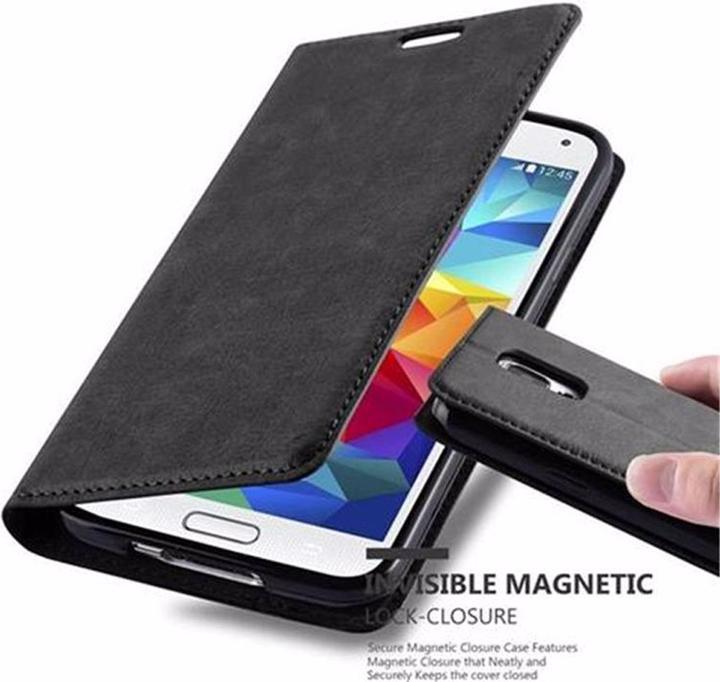 Image du produit Cadorabo Book Couverture magnétique invisible (Samsung Galaxy S5, Samsung Galaxy S5 Neo)