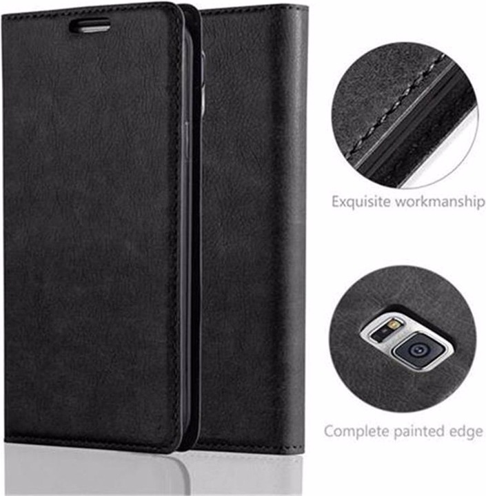 Actual product image Cadorabo Book Invisible Magnet Cover (Samsung Galaxy S5, Samsung Galaxy S5 Neo)