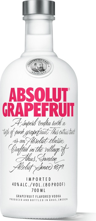 Produktbild Absolut GRAPEFRUIT 70 cl / 40 % Schweden (1 x 70 cl)