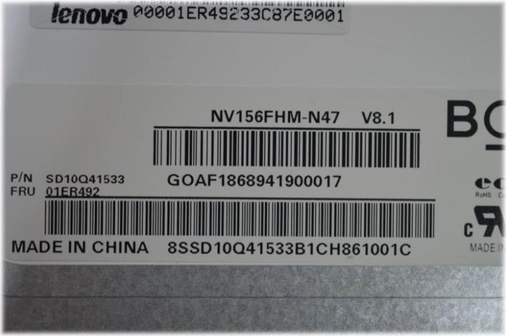 Produktbild Lenovo Display 15.6"