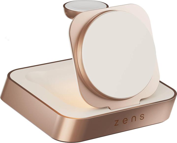 Zens 1x 15W Qi2, 1x 5W Apple Watch, chargeur inclus (20 W)