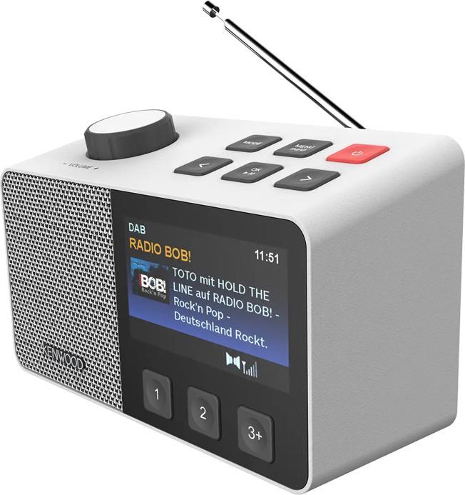 Actual product image Kenwood CR-M70DAB-W (DAB, DAB+, FM, Bluetooth)