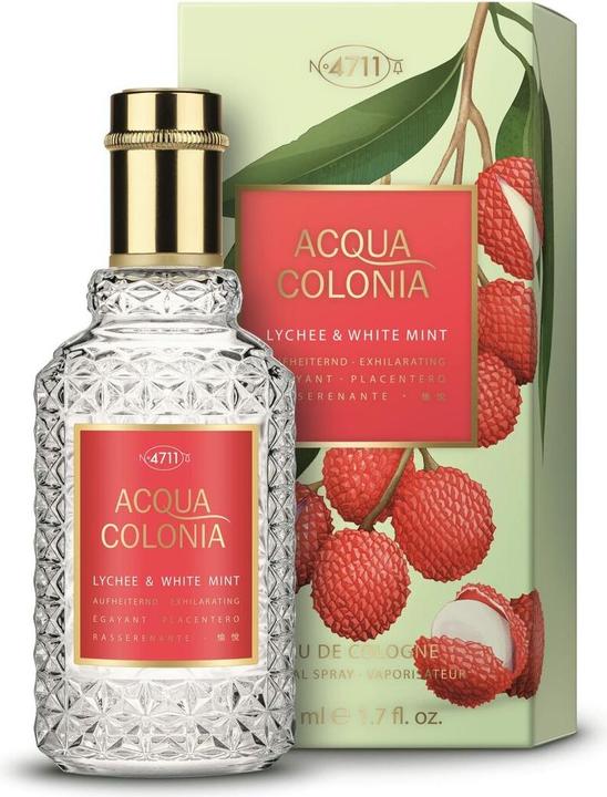 Acqua Colonia 4711 Acqua Colonia Lychee & White Mint Eau de Cologne 50 ml (Eau de cologne, 50 ml)