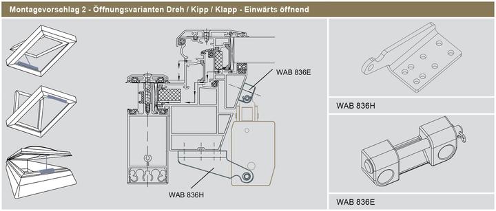 Immagine prodotto WindowMaster Comando a catena 2A,1000N,600mm,Synchro (1 pz.)