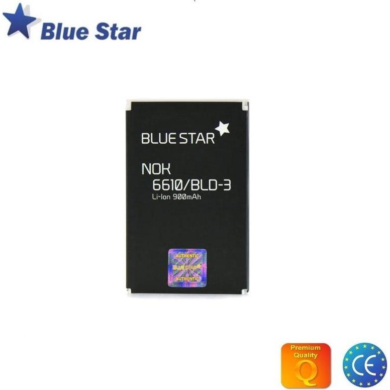 Blue Star Premier Battery Blue Star BLUE STAR battery for NOKIA 6610 / 3200 / 7250 900 mAh, Batteria smartphone