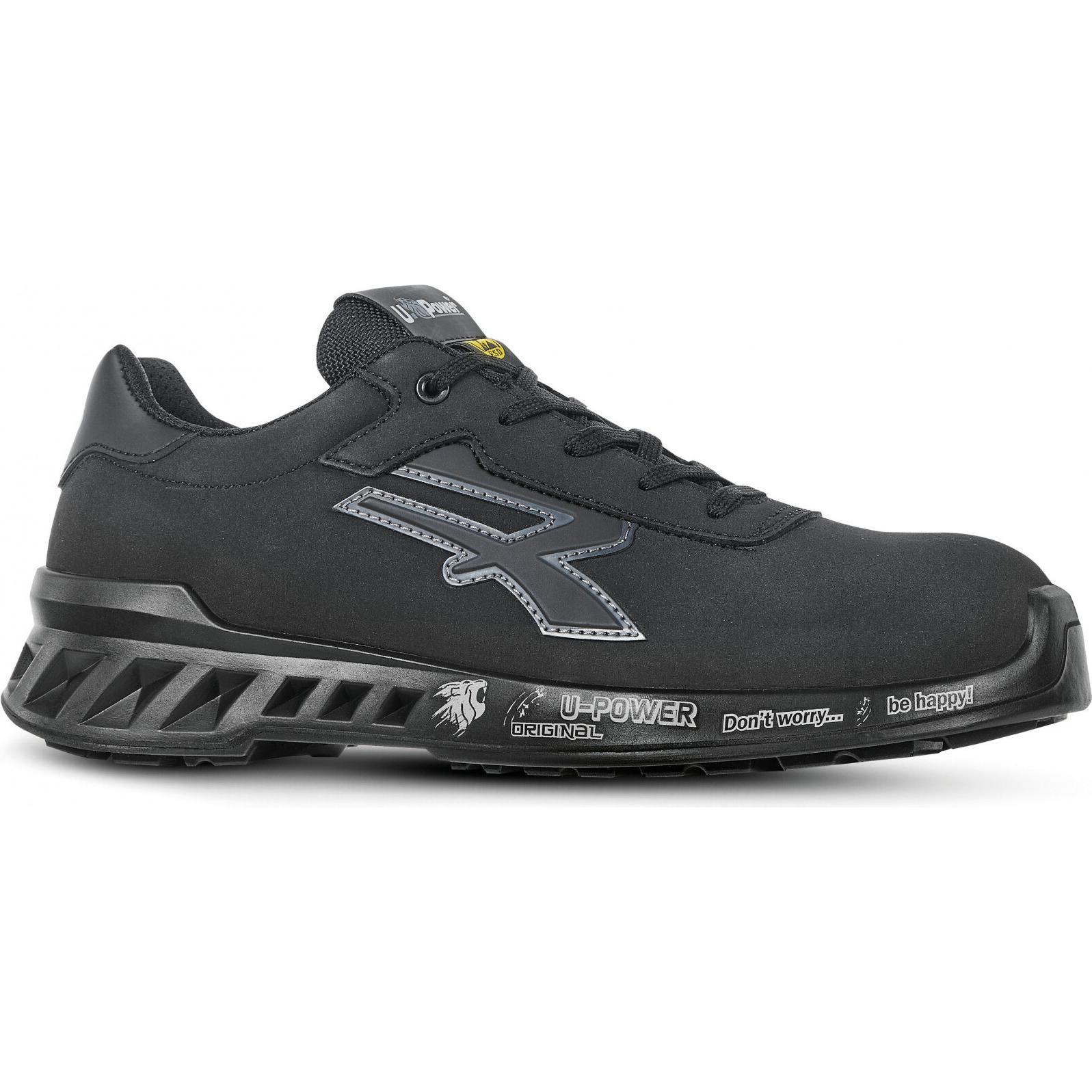 U-Power, Sicherheitsschuhe, Sicherheitsschuh BEN Gr.46 schwarz/grau S3 CI SRC ESD EN20345 Mikrofaser U.POWER (46)