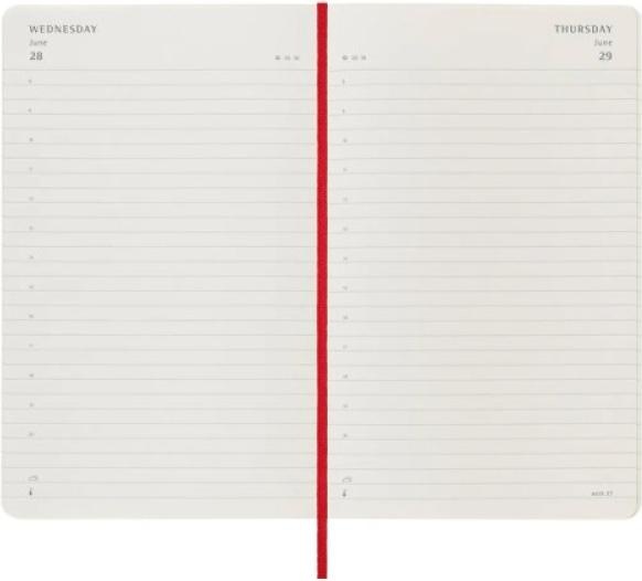 Produktbild Moleskine Tageskalender (A5, Englisch)