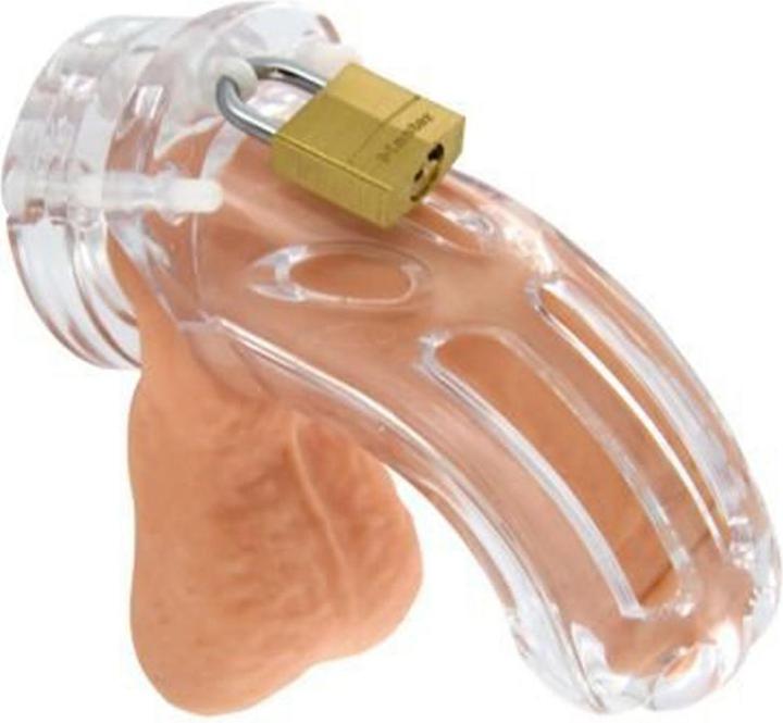 Actual product image CB-X Transparent penis cage