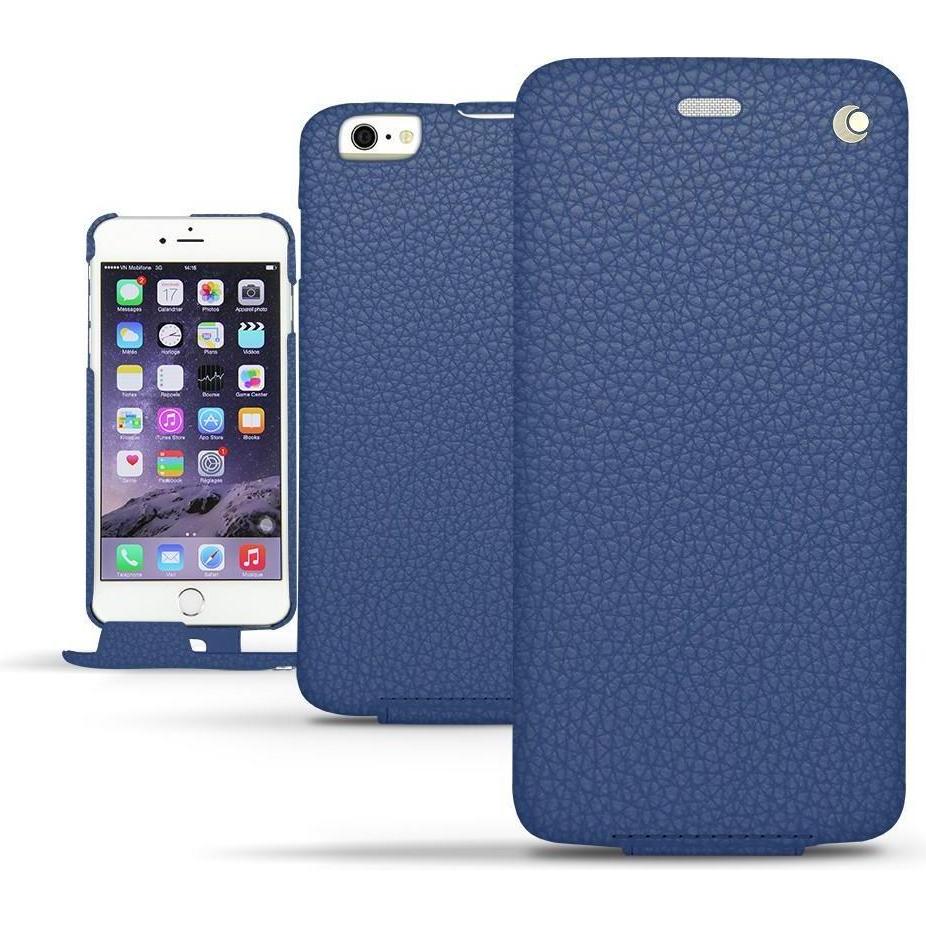 Noreve Lederschutzhülle vertikal (Apple iPhone 6), Smartphone Hülle, Blau