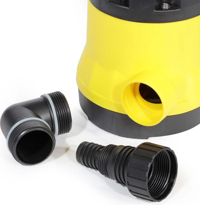 Produktbild Wiltec Schmutzwasserpumpe mit Sensor 400W Tauchpumpe 8500l/h Wasserpumpe Pumpe (Schmutzwasserpumpe)