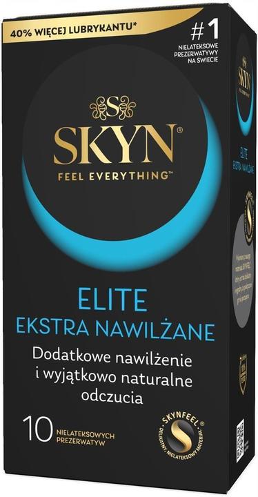 Produktbild Elite SKYN ekstra nawilżane nielateksowe prezerwatywy 10szt. (10 Stk.)