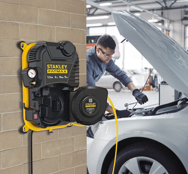 Immagine prodotto Stanley Compressore Wall Tech (8 bar, 2 l)