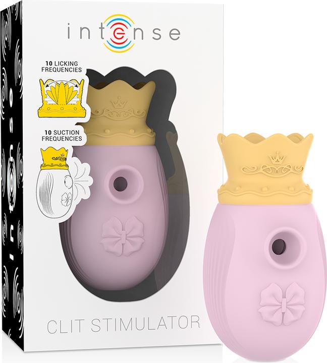 Intense Clit Stimulator mit Leck- und Saugfrequenz