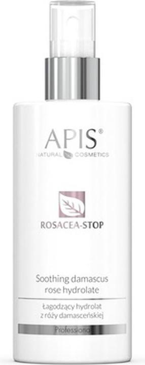 Actual product image Apis Natural Cosmetics Apis Rosacea-Stop Soothing Damascus Rose Hydrolate Soothing Damask Rose Hydrosol 300Ml (Body lotion, 300 ml)