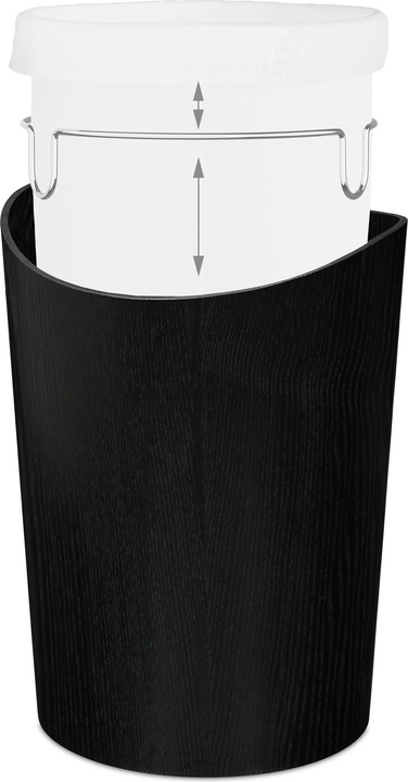 Produktbild Relaxdays Papierkorb (9 l)