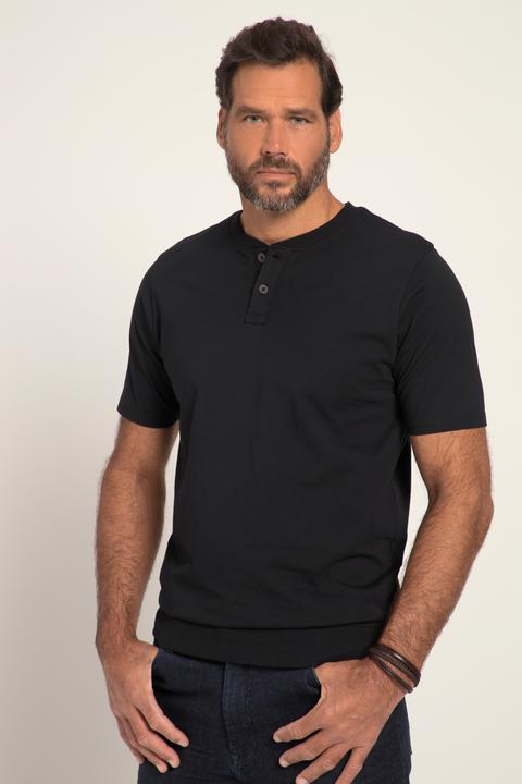Produktbild JP1880 Henley, Bauchfit, Halbarm, Rundhals (7XL)