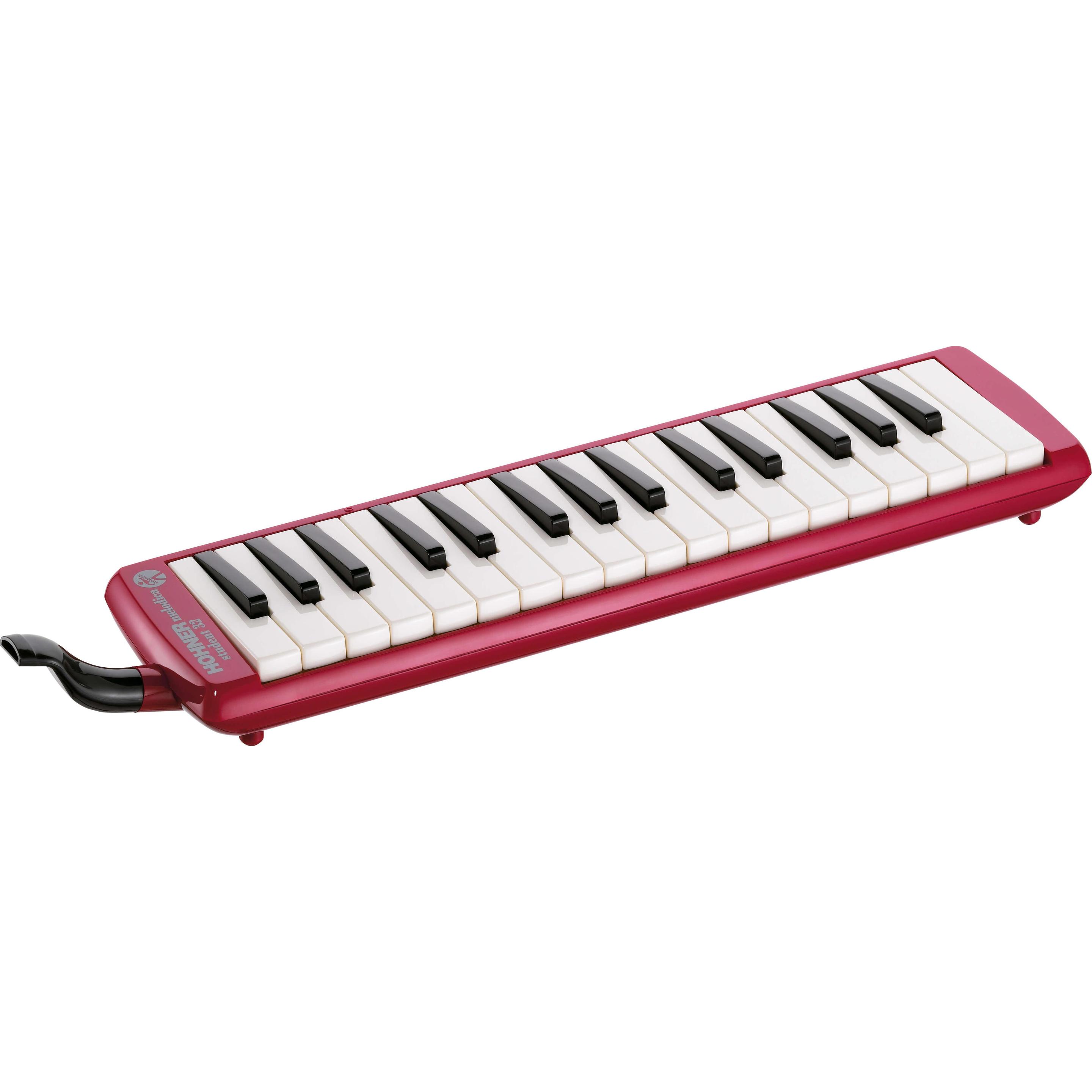 Hohner Studente di melodica 32 (flauto, Fa maggiore), Strumento a fiato, Rosso